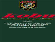 Tablet Screenshot of kobukwaders.com